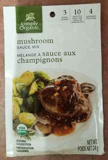 Mushroom Sauce Mix (Simply) 